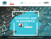 Tablet Screenshot of cloudyna.org